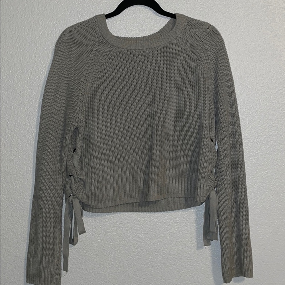 Cropped sweater